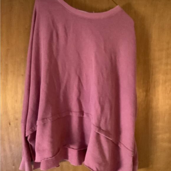 Free People Hi Low Shirt with snaps down one sleeve - Picture 3 of 5